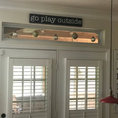 NEW go play outside