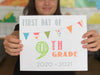 First Day Of School Free Printable