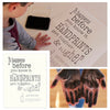 handprint art - capture their handprints keepsake poster