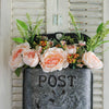 Vintage Inspired Post Box Flower Arrangement