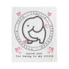 Friendship Velveteen Plush Blanket