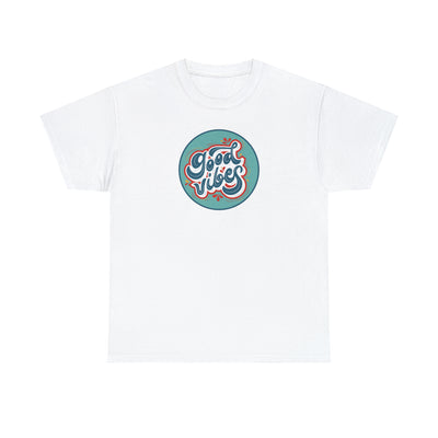 Good Vibes Groovy Hippie Cotton T-shirt