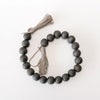 Bamboo Wood Bead Garland with Tassels