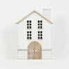 Wood Cutout Christmas House