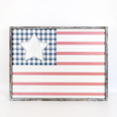 Flag /  Summer Afternoon Reversible Sign