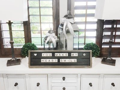 Letter Board - long