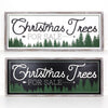 Christmas Trees for Sale Reversible Sign