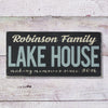 custom - lake house, sign, - Barn Owl Primitives, vintage wood signs, typography decor,