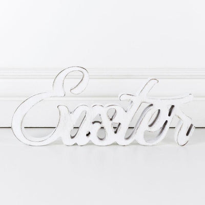 Easter word cutout