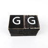 Extra Individual Letters for Letter Boards Black Tiles