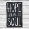 Hope Anchors The Soul Little, , Barn Owl Primitives, home decor, vintage inspired decor