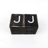 Extra Individual Letters for Letter Boards Black Tiles