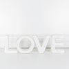 chunky love word cutout