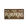 Pick Your Own Pumpkins