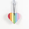 Love Wins Wooden Heart