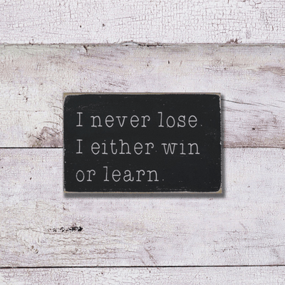 I Never Lose Little