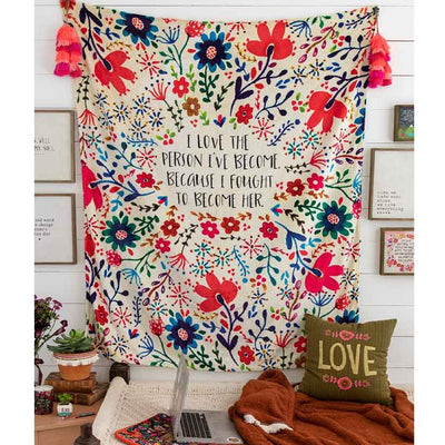 The Person I've Become Tapestry Blanket