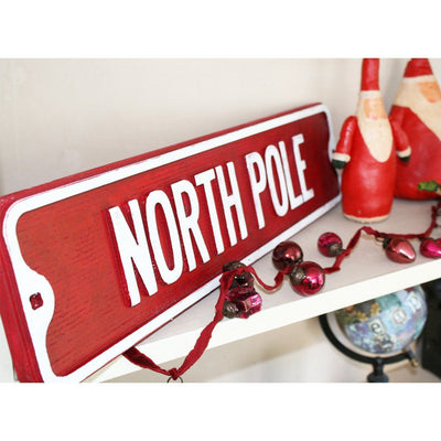 Vintage Inspired Christmas Street Signs