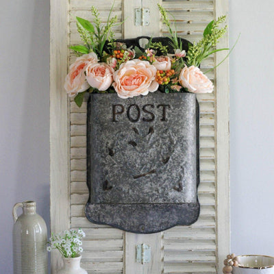 Metal Embossed Post Box