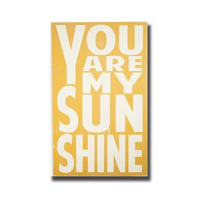 you are my sunshine - medium - Barn Owl Primitives
 - 1