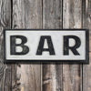 Bar, sign, Barn Owl Primitives, home decor, vintage inspired decor