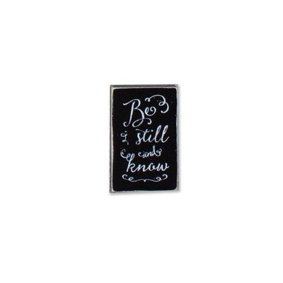 Be Still And Know - Mini