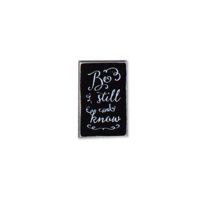 Be Still And Know - Mini