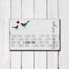 because i love you, sign, - Barn Owl Primitives, vintage wood signs, typography decor,