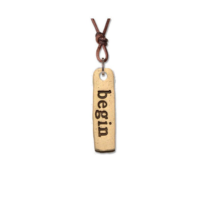 begin. necklace