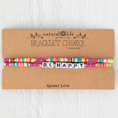 NEW Bracelet Choker - Be Happy