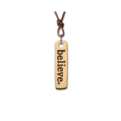 believe. necklace