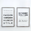 Best You Can Maya Reversible Sign