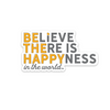 be the happy sticker