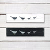 birds on a wire, sign, - Barn Owl Primitives, vintage wood signs, typography decor,