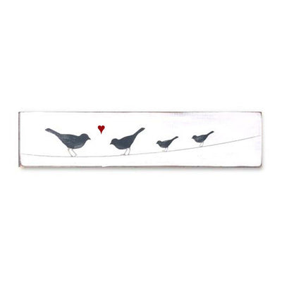 birds on a wire