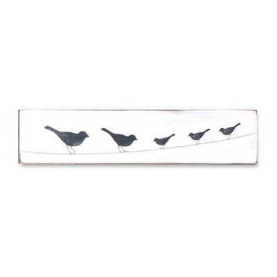 birds on a wire