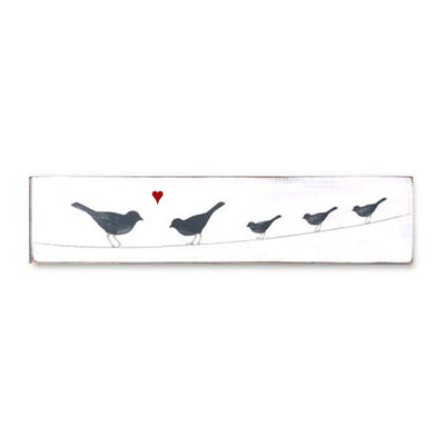 birds on a wire