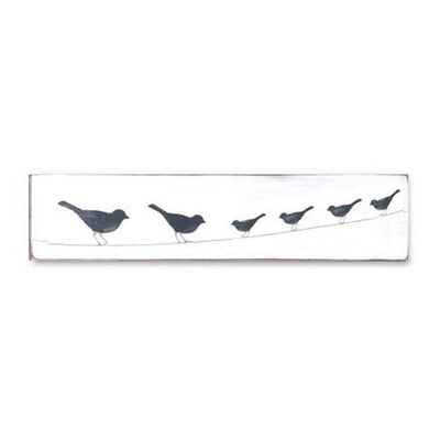 birds on a wire