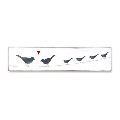 birds on a wire