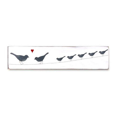 birds on a wire