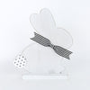 White Cutout Bunny