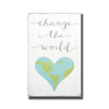change the world, sign, Barn Owl Primitives, home decor, vintage inspired decor