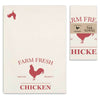 tea towel - farm fresh chicken