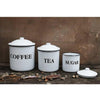 Coffee Tea Sugar Enamel Set