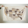 Stitched USA Map