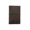 Expedition Leather Notebook - Dark Brown