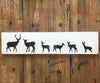 family of deer sign