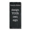 design your own family rules sign, sign, - Barn Owl Primitives, vintage wood signs, typography decor,