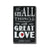 do small things with great love