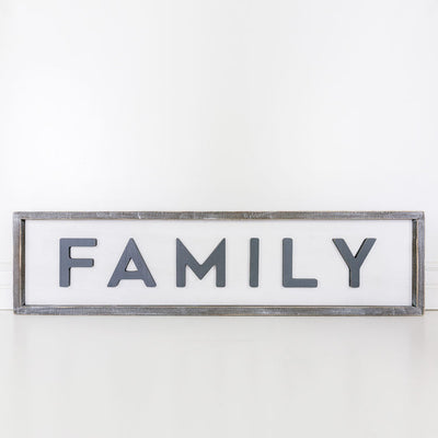 Family Reversible Sign